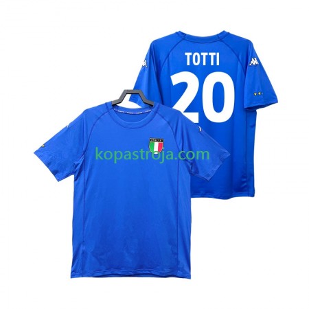 Billiga Fotbollströjor Italien Totti 20 2000 Retro Hemma tröja Kortärmad